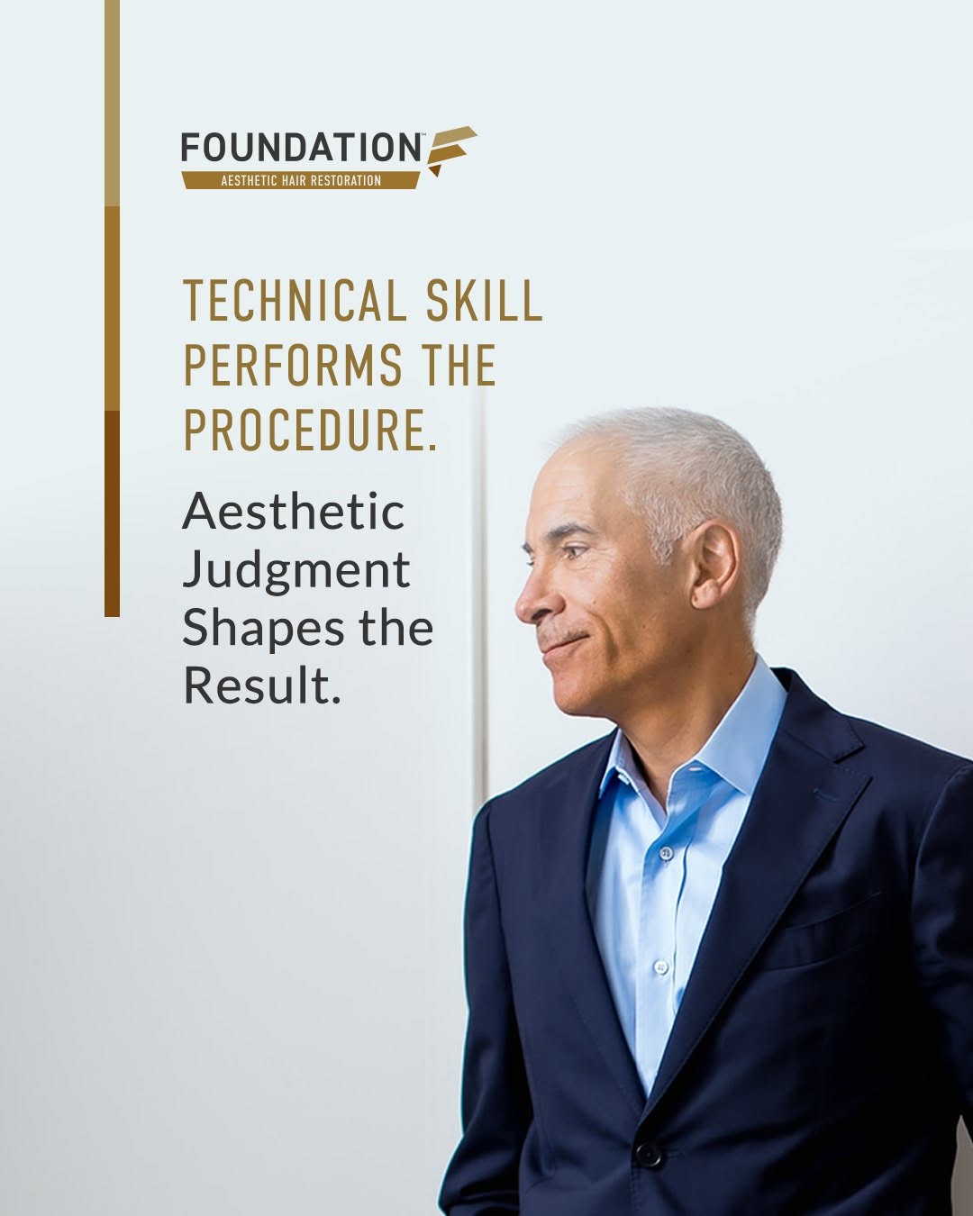 Instagram post by Dr. Jeffrey Epstein: Hair restoration is both technical and aesthetic. A surgeon can understand how to extract and transplant follicles, but deciding where those…