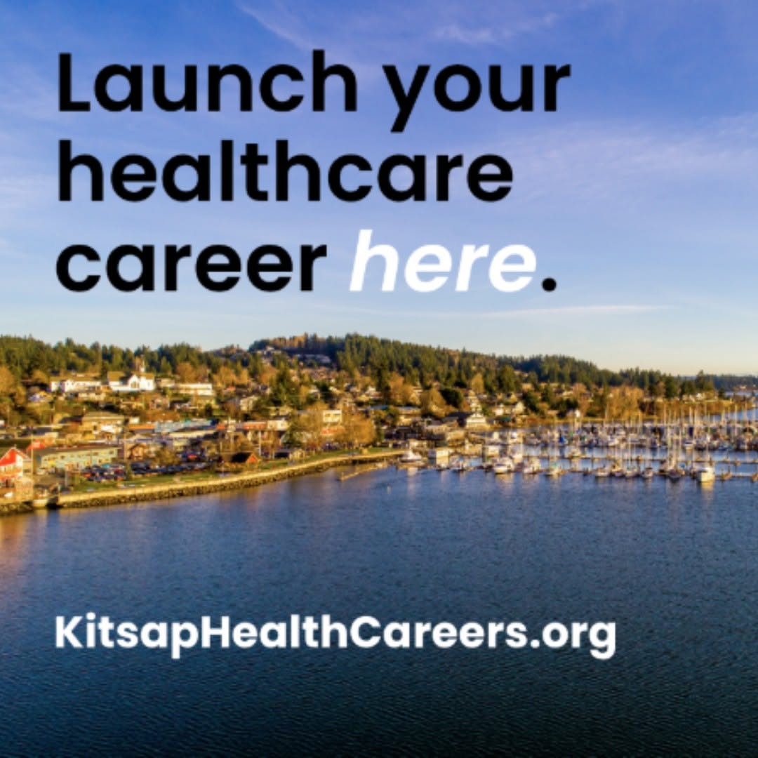 Instagram post by Dr. Jenifer L. Henderson: Connecting People to Purpose: Healthcare Careers in Kitsap Kitsap County’s healthcare system is only as strong as the people who power it—an…