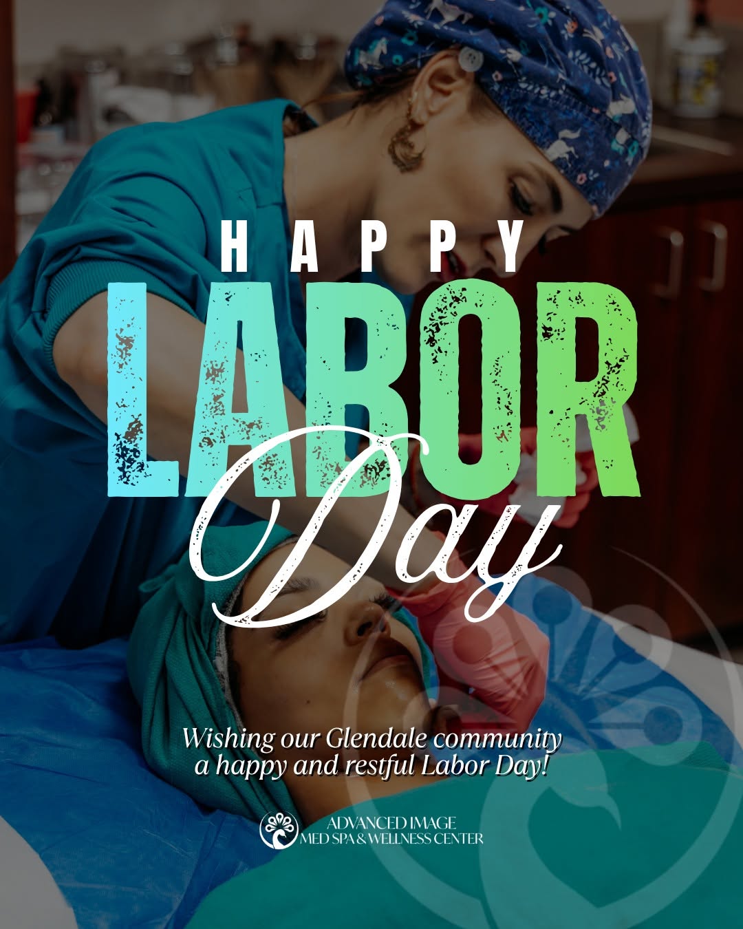 Instagram post by Dr. Jennessa Iannitelli, DO: Happy Labor Day, Glendale!⠀ ⠀ Today, we’re celebrating the hard work and dedication that keep our community moving. From all of us at Advanc…