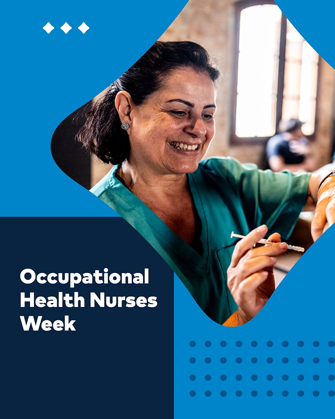 Instagram post by Dr. Jennifer M. Browning: During Occupational Health Nurses Week, HCA Houston Healthcare recognizes the occupational health nurses across @hcahealthcare's broader net…