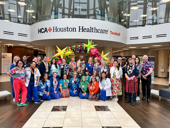 Instagram post by Dr. Jennifer M. Browning: Across the HCA Houston Healthcare system, we’re proud to celebrate #NursesWeek and the nurses who advance patient care every day – here in o…