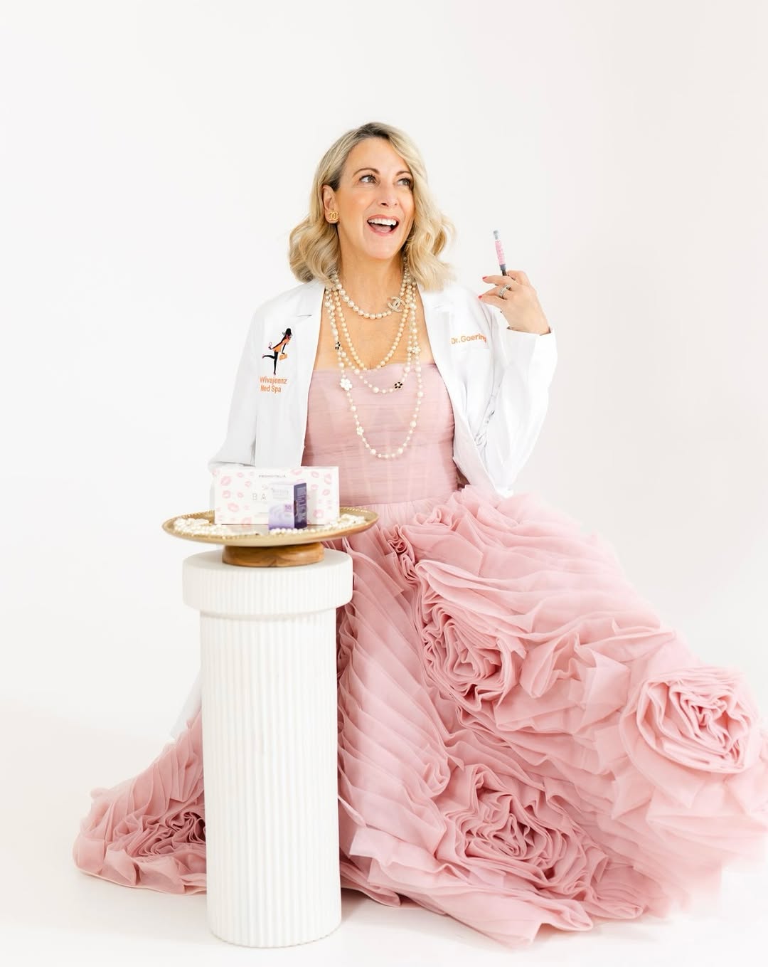 Instagram post by Dr. Jennifer Thomas-Goering, DO, MBA: We’ve got some exciting news coming to RevivaJennz Medspa!!! New treatments, new technology, launch party, giveaways, and much more 😎 Stay …