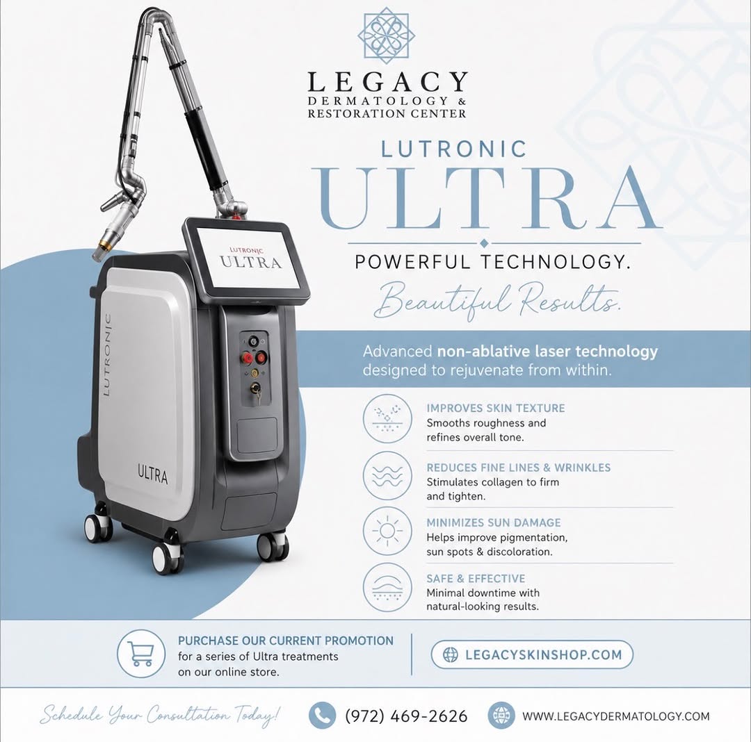 Instagram post by Dr. Jennifer W. Dharamsi: Your skin called… it’s ready for an upgrade. 👀✨ Meet Lutronic ULTRA — one of our favorite treatments for improving skin without looking ove…