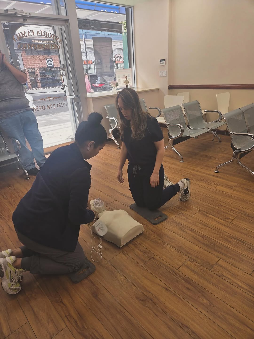 Instagram post by Dr. Jill Varriale, D: 2026 CPR recertification 🪪 #astoriafamilyorthodontics #astoriaortho #astoriaorthodontist #astoriaorthodontics