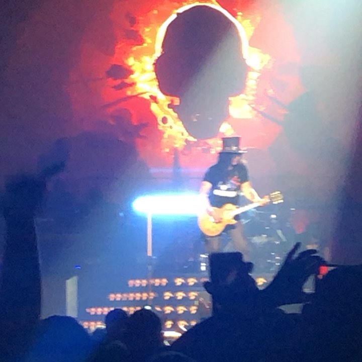 Instagram post by Dr. JK Dillehay: GnR did not disappoint last night!!!