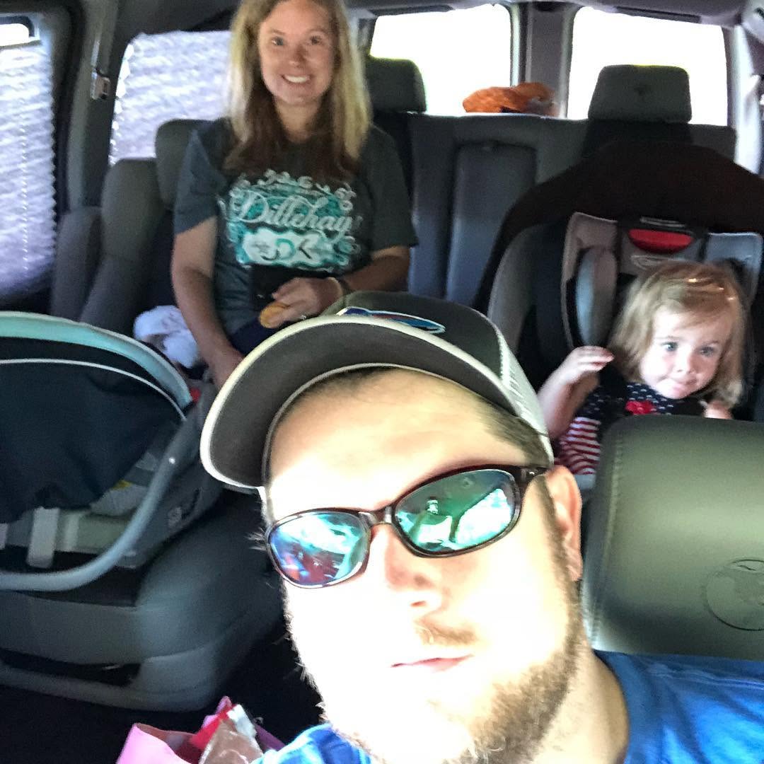 Instagram post by Dr. JK Dillehay: Great Labor Day weekend at Tablerock with Bebe and Sug...But getting a late start heading home 😬. Gonna be a long week!! #vanfam #conversio…