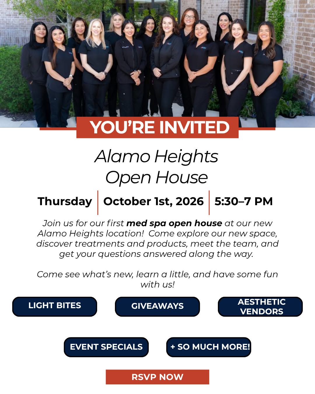 Instagram post by Dr. John C. Browning: Curious about the cosmetic side of Texas Dermatology? 👀✨ This is your invitation to come explore it.⁠ ⁠ Our Med Spa is opening the doors to…