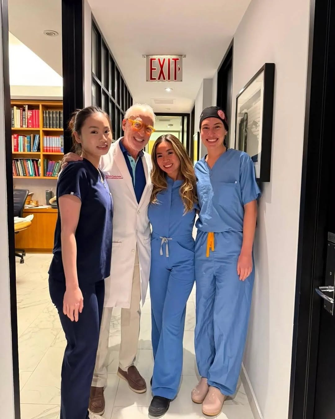 Instagram post by Dr. John E. Sherman: The Dream Team 🌟 Working alongside Dr Sherman is our talented staff members, ready for all your needs. Considering plastic surgery? Schedul…