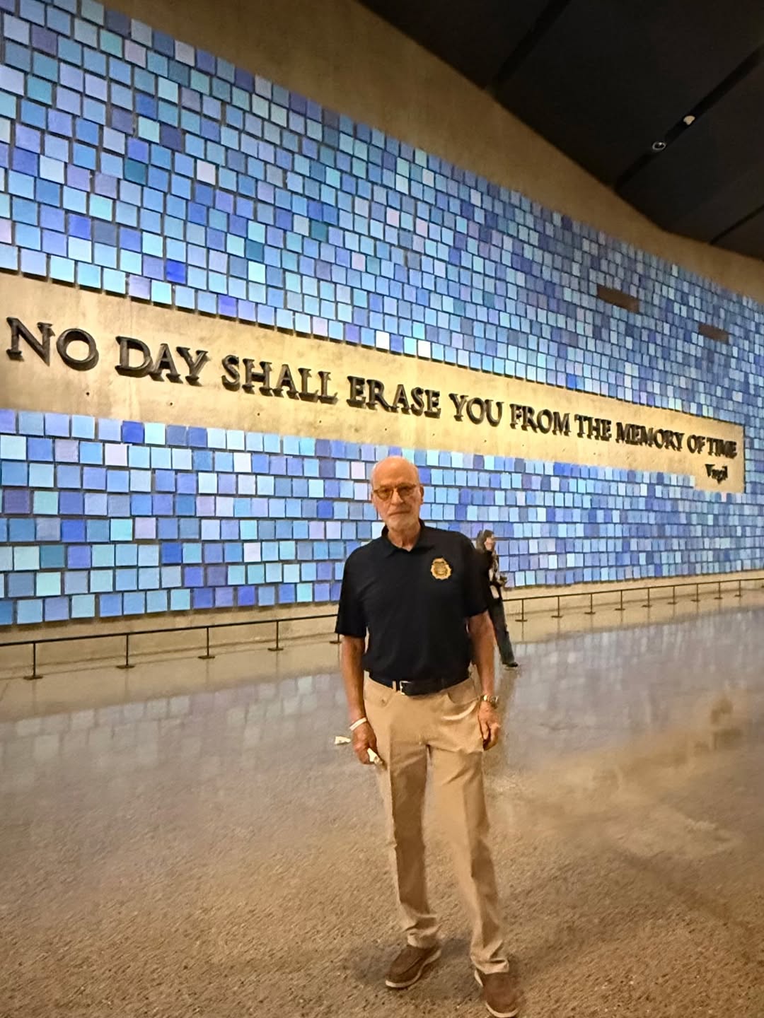 Instagram post by Dr. John E. Sherman: 25 Years. Never Forget. With Jack Delaney and Brian Washburn, NYP Paramedics who went down with me as first responders before buildings came…