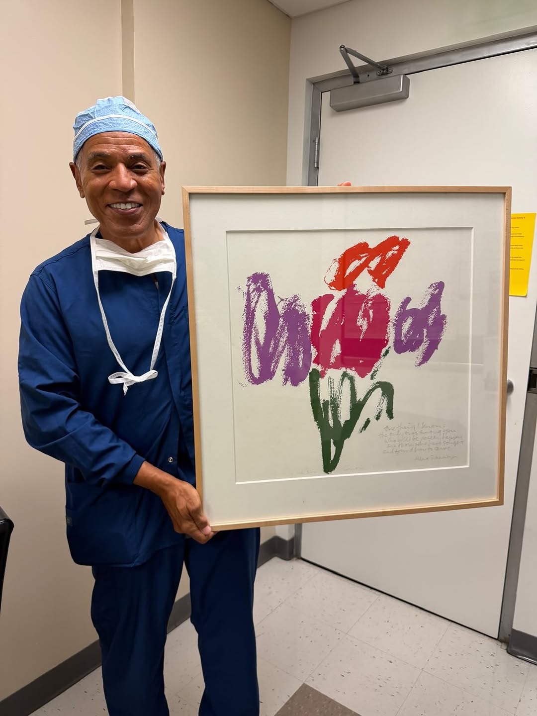 Instagram post by Dr. John F. Reinisch: Happy Birthday Dr. Jumper! 🎈🎉 Many of you will know this special man and doctor, who has brought many many of our tiny patients asleep in …