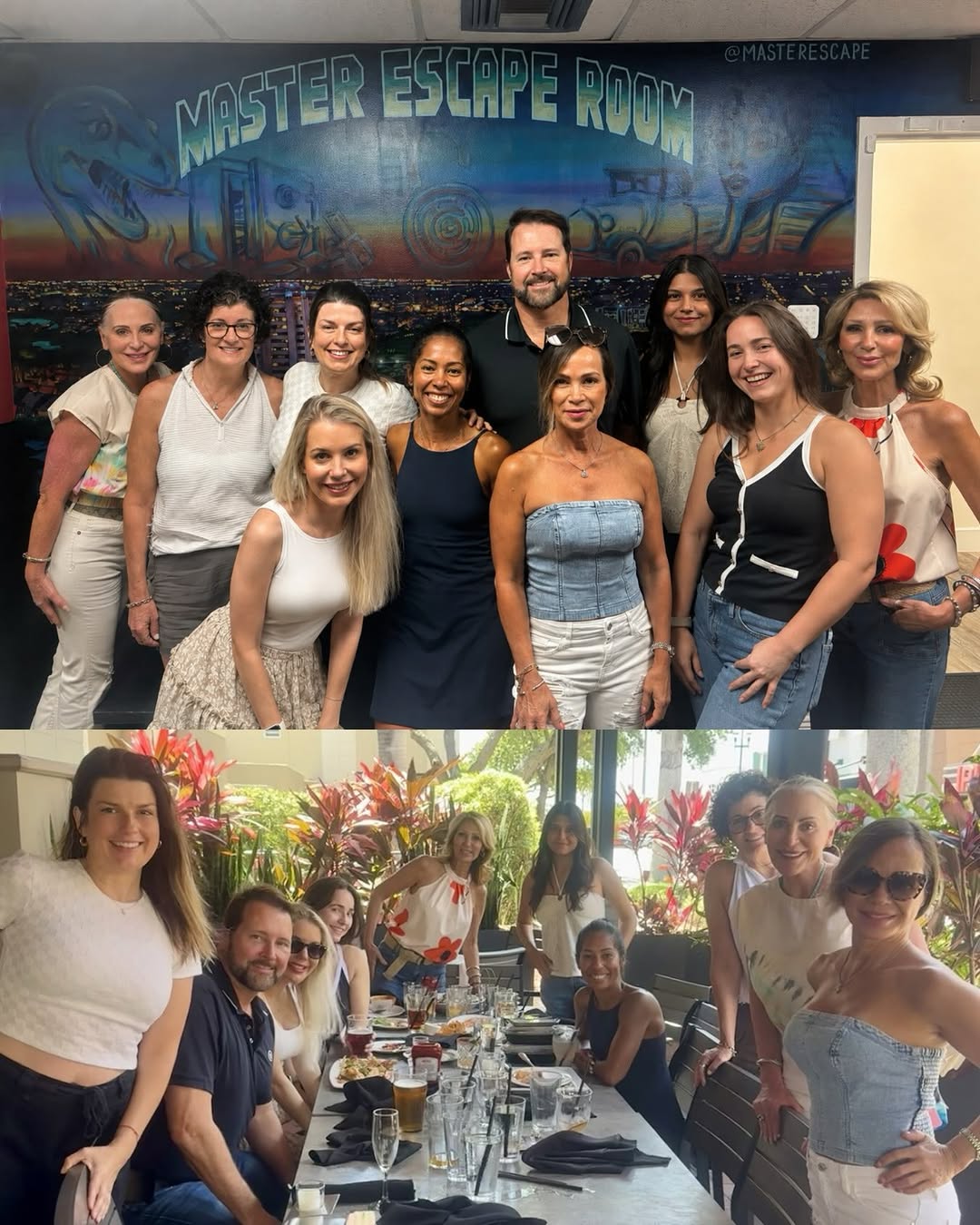 Instagram post by Dr. John G. Westine: Another successful team building event for the books! Best team ever!