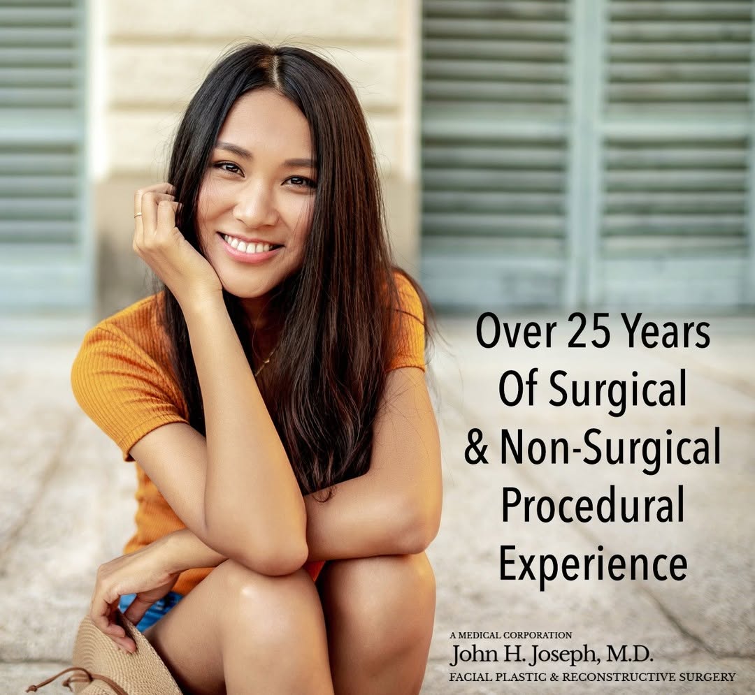 Instagram post by Dr. John H. Joseph: Dr. John H. Joseph has a prominent surgical practice in Beverly Hills, California, where he specializes in Aesthetic Facial Plastic Surgery.…