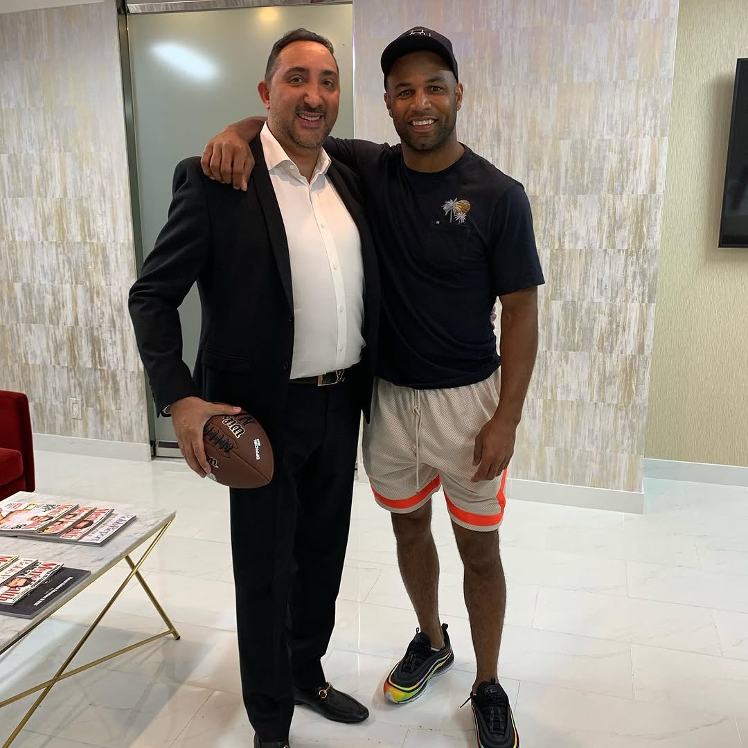 Instagram post by Dr. John Kahen: Hanging out with my good friend ShowTime Golden Tate @showtimetate Wish you a great NFL season! You’re awesome!