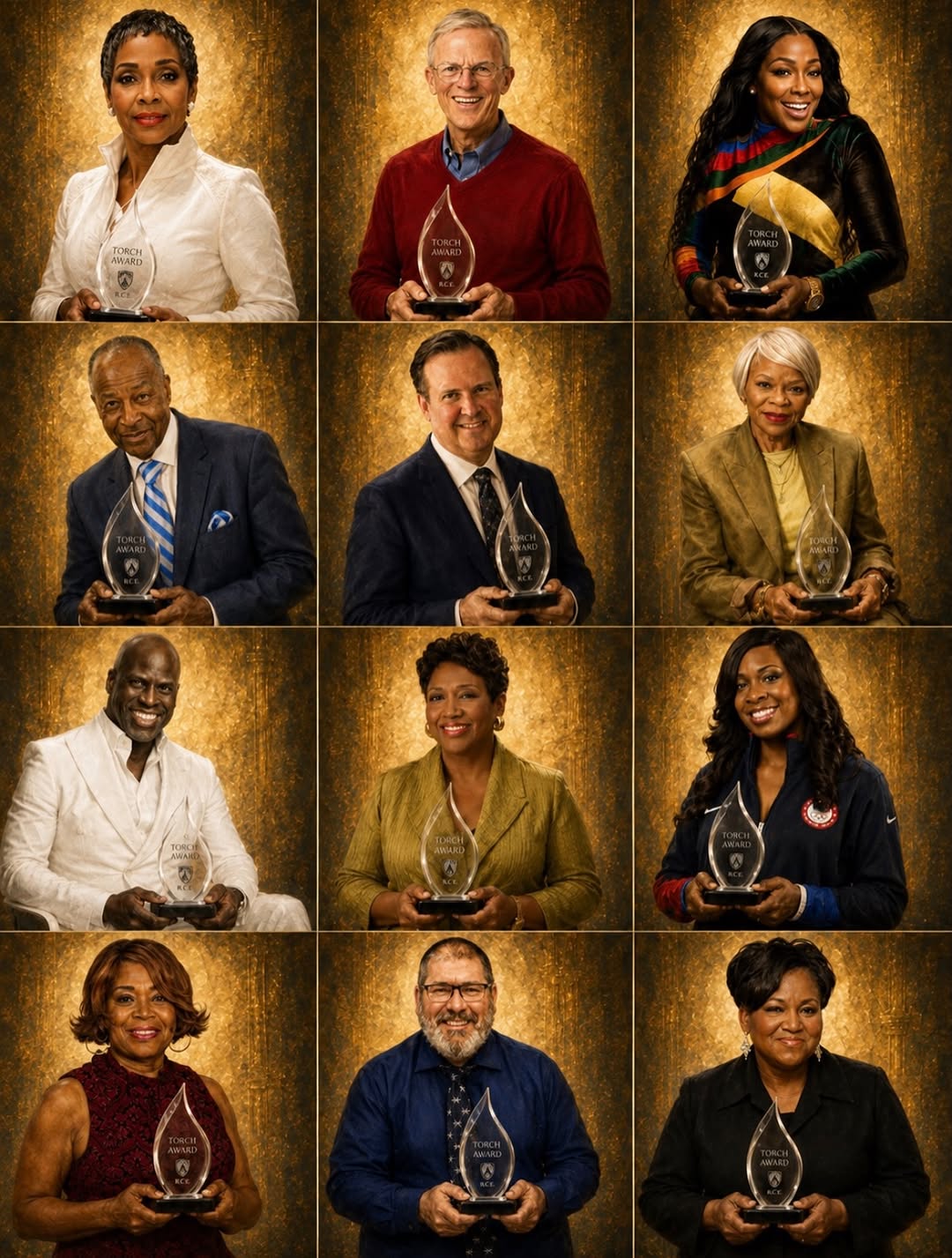Instagram post by Dr. John Lipman: 🔥THE TORCH AWARD: A LEGACY OF EXCELLENCE Annually at The RICE Awards These are just a few of our distinguished past TORCH Award recipients,…