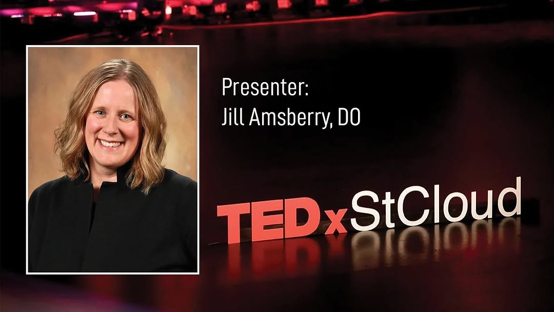 Instagram post by Dr. John M. Houle: Dr. Jill Amsberry has spent her career caring for children and families at CentraCare while also helping prepare the next generation of phys…
