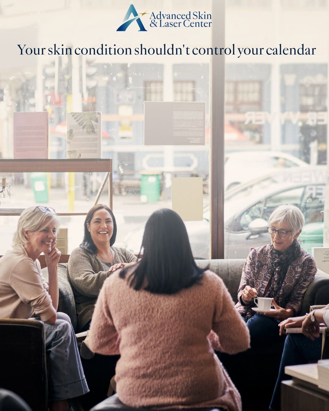Instagram post by Dr. John Q. Binhlam: Your skin, our passion™ When you live with a chronic skin condition, it can feel like you're constantly waiting for the next flare. Waiting …