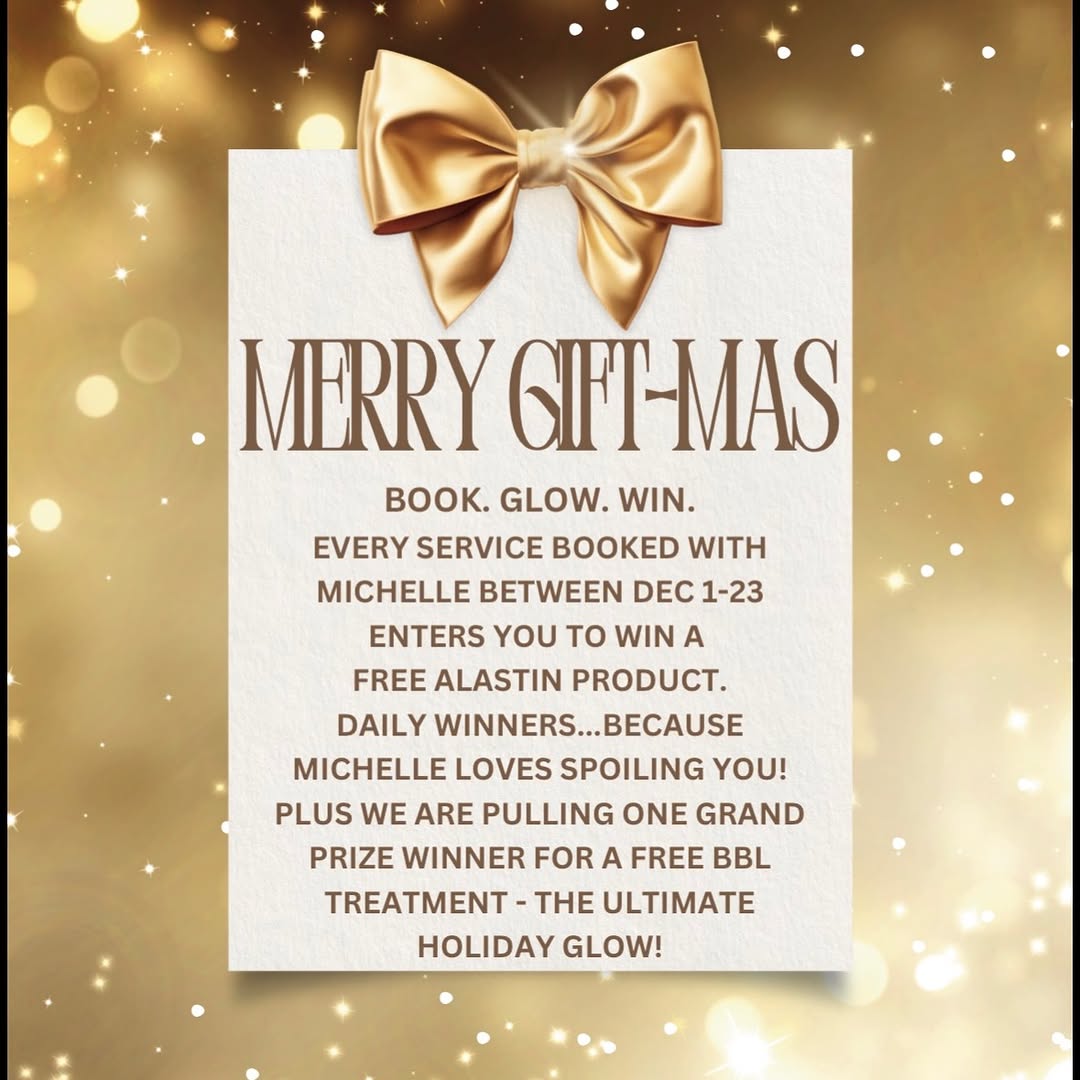 Instagram post by Dr. John Ritrosky: MERRY GIFT-MAS is officially ON! 🎁✨ Michelle pulled her first winner today and they snagged the Alastin Tinted Sunscreen Kit… talk about st…