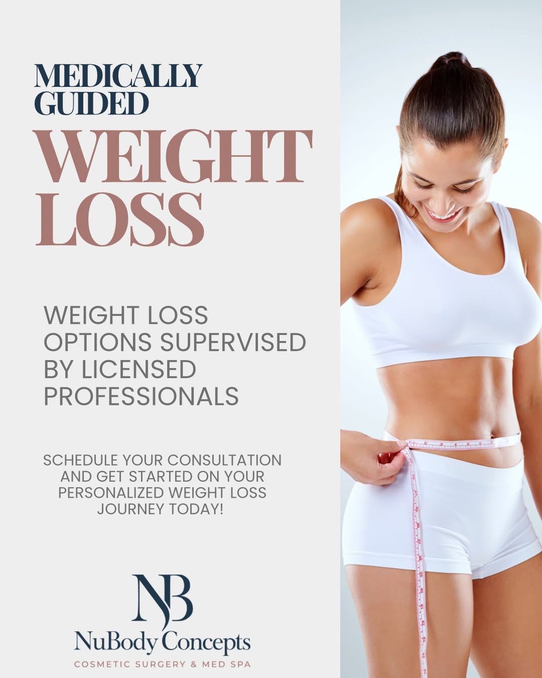 Instagram post by Dr. John Rosdeutscher: Your weight loss journey deserves a personalized approach! ⭐️ Medically guided weight loss can offer more than a one-size-fits-all plan. Our…