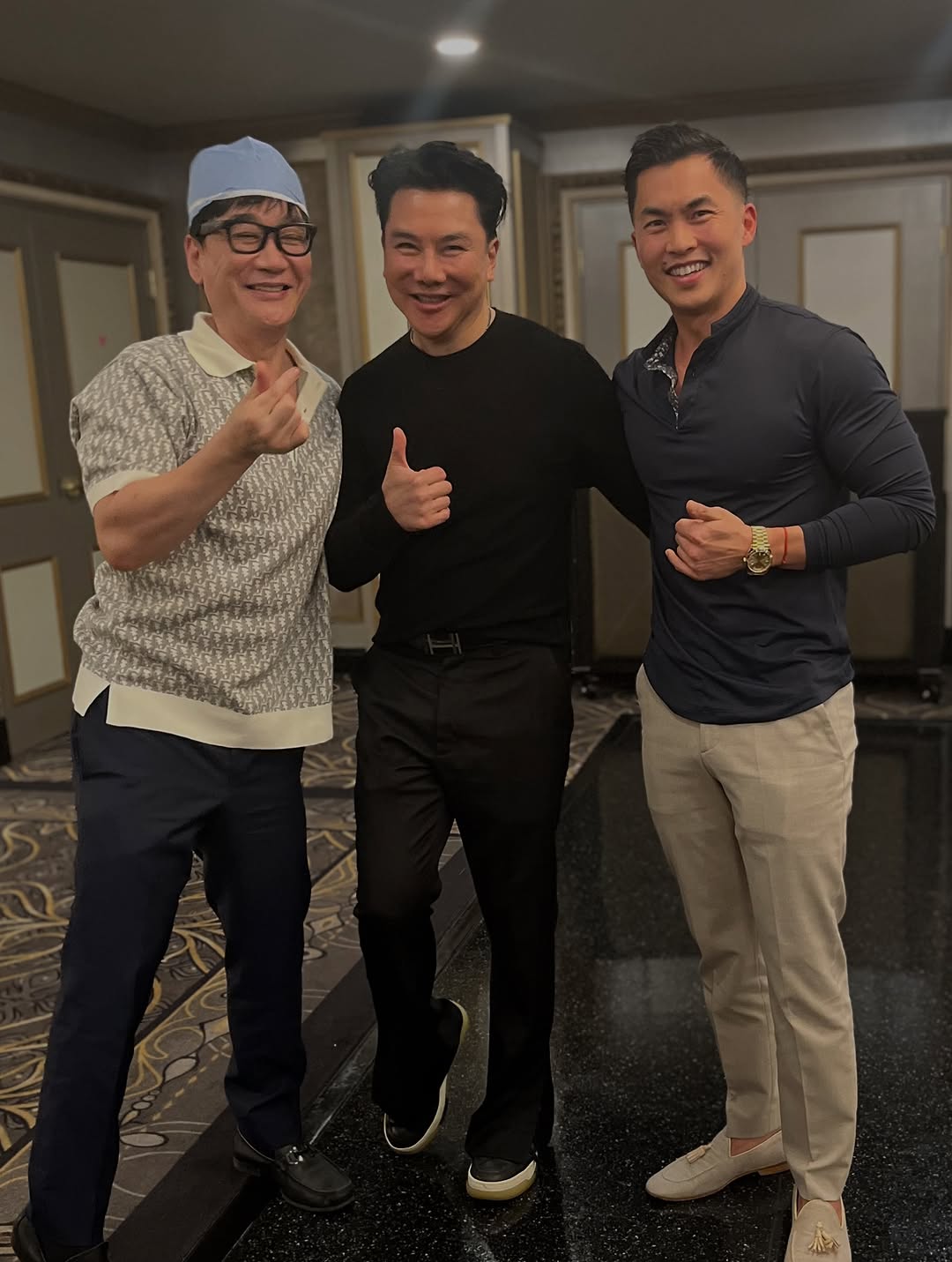 Instagram post by Dr. John W. Chang: Just wrapped up an incredible course at the #ponytailacademy2025 with the world renowned Dr. Kao @kaoplasticsurgery - facial techniques are …