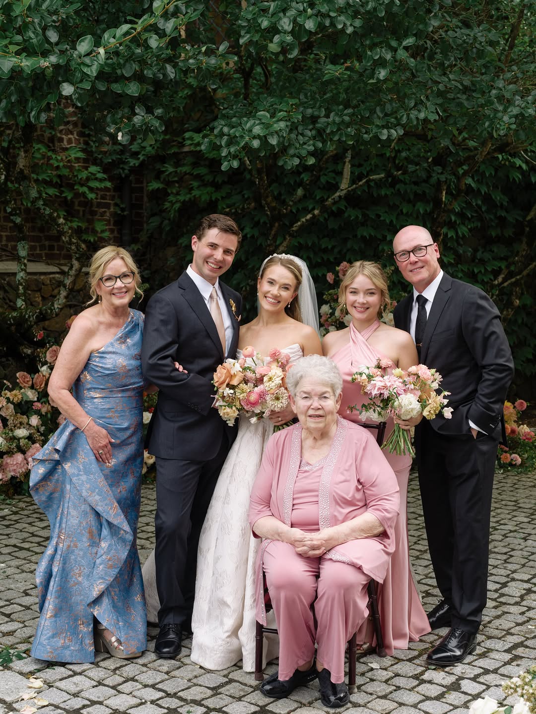 Instagram post by Dr. John W. Zinsser: Wishing the newlyweds a happy (almost) 2 weeks of marriage and a lifetime of incredible memories, endless laughter, and lots of love 🤍 👉🏼…