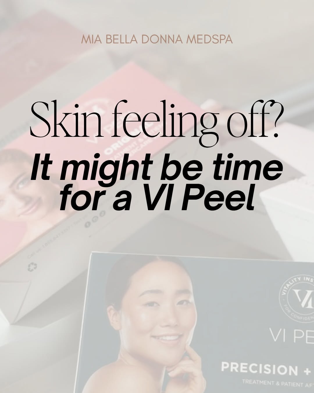 Instagram post by Dr. Joseph C. Camarata: Not all VI Peels are created for the same skin goals, and that’s the point. ✨ From refreshing dull, uneven skin to targeting acne, pigmentat…