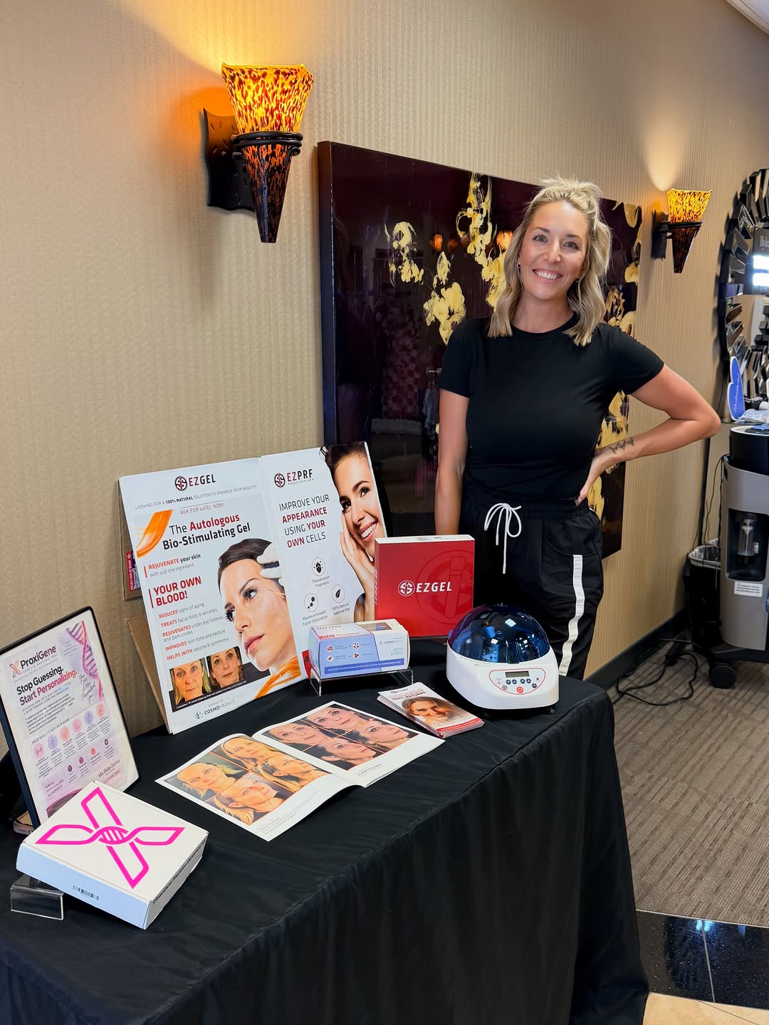 Instagram post by Dr. Joseph C. Camarata: We’re still smiling after our Fall Glow Up Event! ✨ A huge thank you to the incredible reps & local vendors who showed up, supported us and …