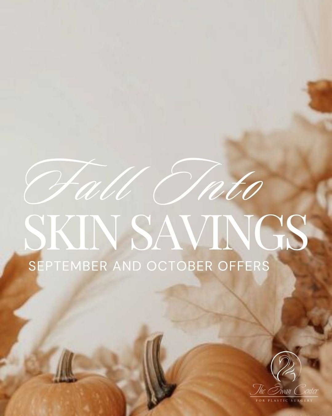 Instagram post by Dr. Joseph G. Bauer: 🍂 Fall into your best skin ✨ Cooler weather is the perfect time to reset and refresh. Our September and October offers are here: 💫 Microne…