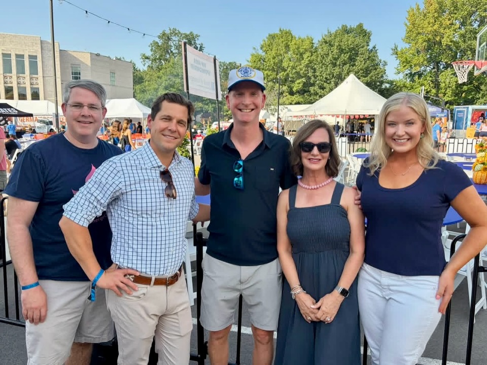 Instagram post by Dr. Joseph L. Hill Jr.: A special group of providers who genuinely love their community. 💙 Come say hi to the PSL team tonight at Christ the King Oktoberfest! 🦋🍻…