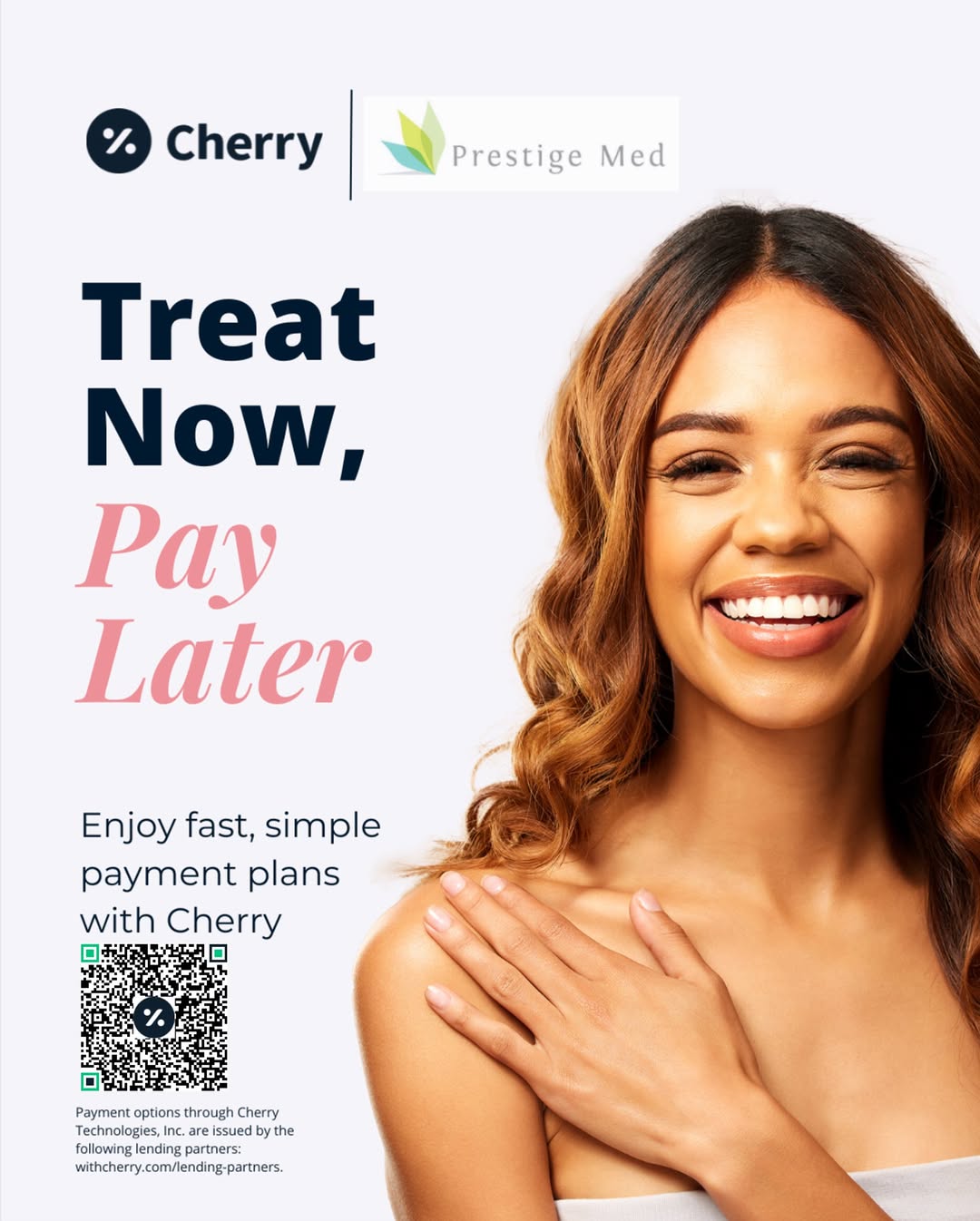 Instagram post by Dr. Joseph Mardanzai: Your self-care era starts now! 🎉 We are excited to announce Cherry Payment Plans are now available!! 🍒 Invest in yourself today and pay ov…