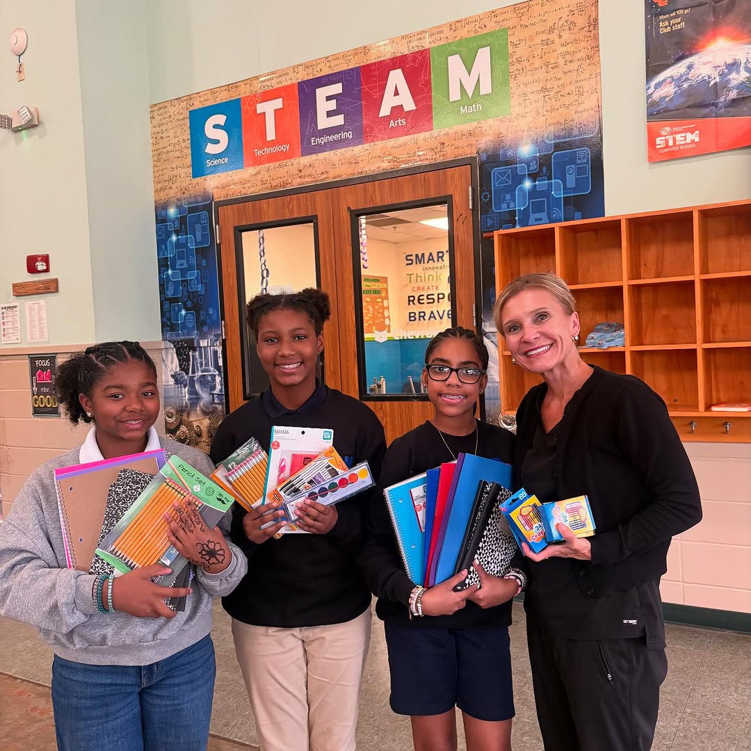 Instagram post by Dr. Joseph P. Lupo: Thanks to our wonderful patients for supporting our local Boys and Girls Club of Acadiana with school supplies by making a difference in a c…