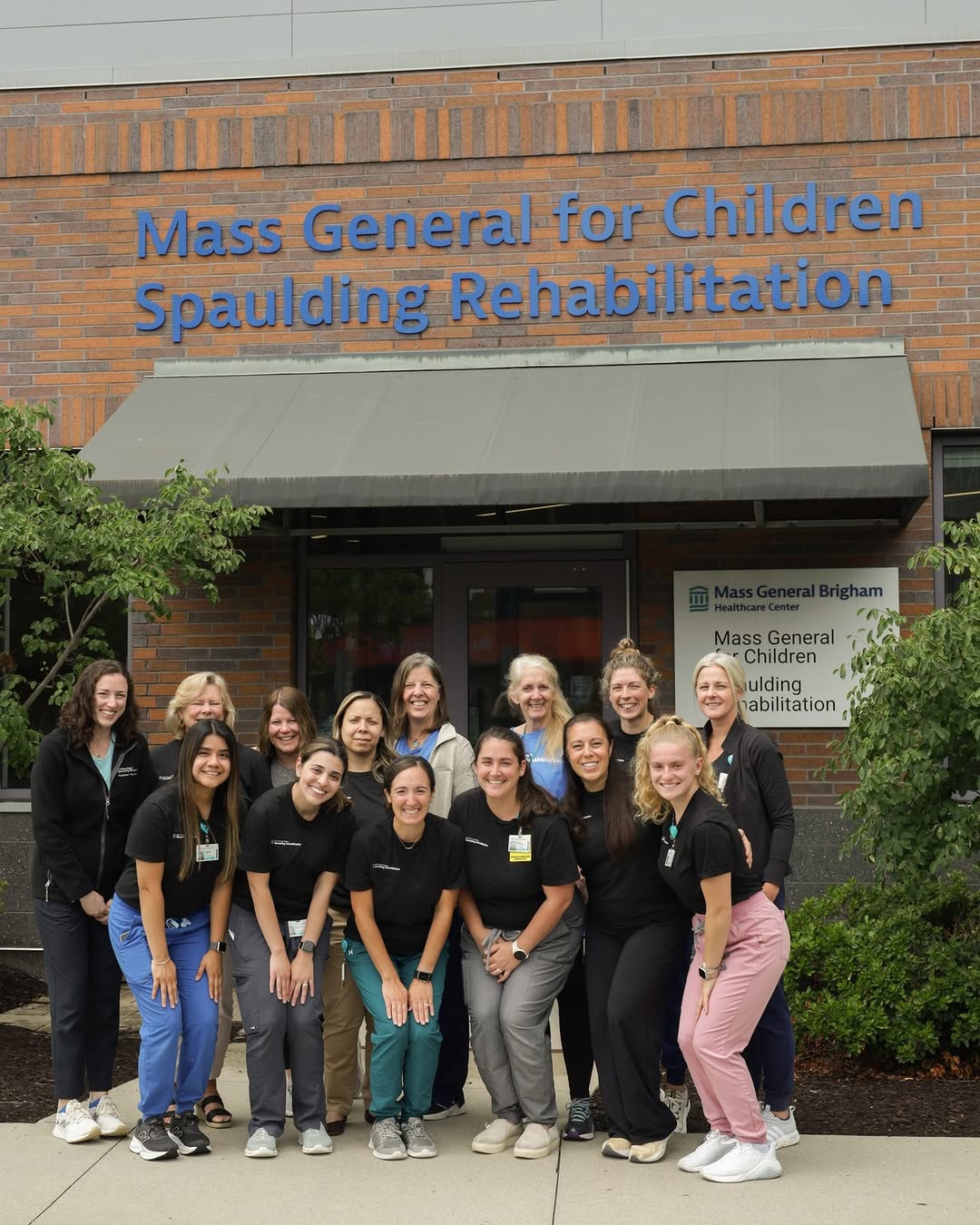 Instagram post by Dr. Joseph P. McCain, D: Meet the Spaulding Rehabilitation Outpatient Center for Children team! Located right in @patriotplace, our Foxborough team specializes in pe…