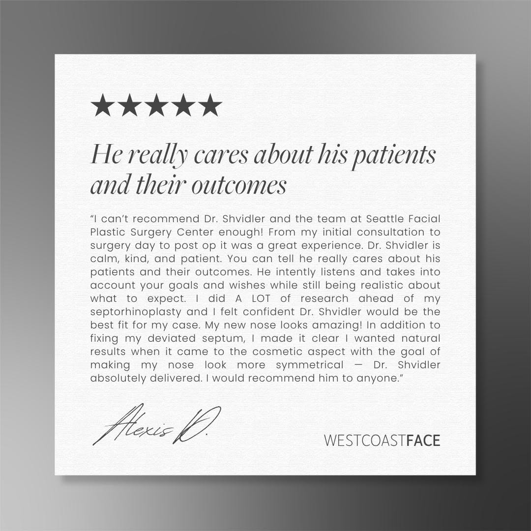 Instagram post by Dr. Joseph Shvidler: Natural, balanced results start with truly understanding what each patient envisions. We're so glad the process felt supportive every step o…