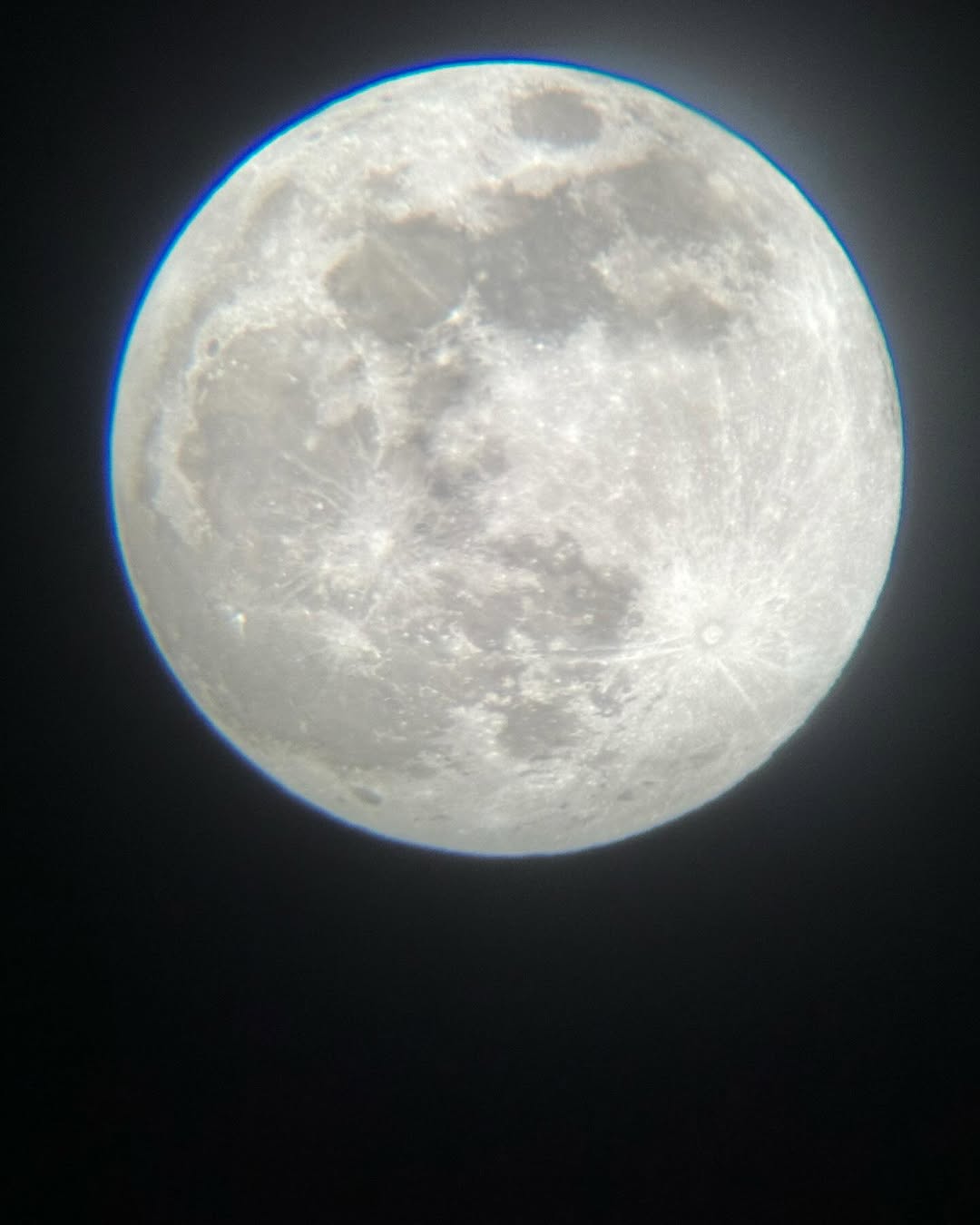 Instagram post by Dr. Joseph T. Hung, D: The moon was bold and bright above my home last night. I just couldn’t ignore its solemn beauty through my telescope. When I give it my atte…