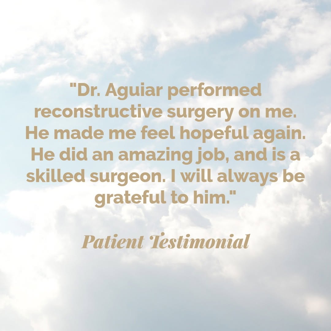 Instagram post by Dr. Joseph W. Aguiar: Real people. Real results.