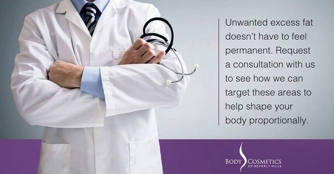 Instagram post by Dr. Joseph Yadegar: Unwanted excess #fat doesn’t have to feel permanent. Request a consultation with us to see how we can target these areas to help shape your …