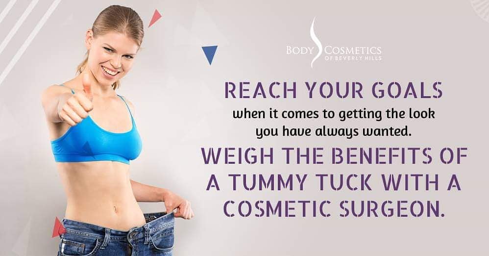 Instagram post by Dr. Joseph Yadegar: Reach your goals when it comes to getting the look you have always wanted. Weigh the benefits of a tummy tuck with a cosmetic surgeon. http:…