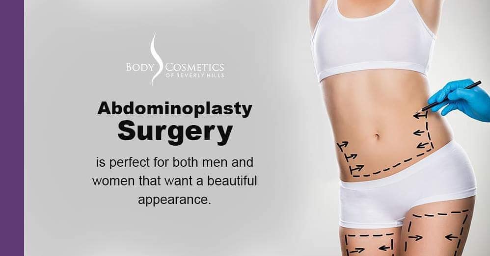 Instagram post by Dr. Joseph Yadegar: Abdominoplasty #surgery is perfect for both #men and #women that want a #beautiful appearance. Click here to learn more about tummy tucks. h…