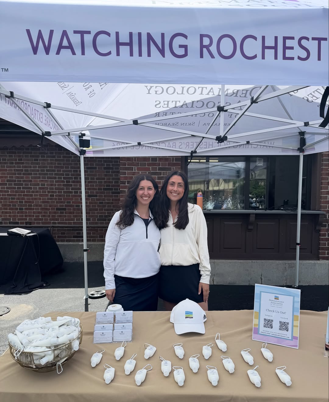 Instagram post by Dr. Joshua Weitz: ⛳️ What a fantastic day supporting an incredible cause! Our team at Dermatology Associates of Rochester was proud to be a hole sponsor and p…
