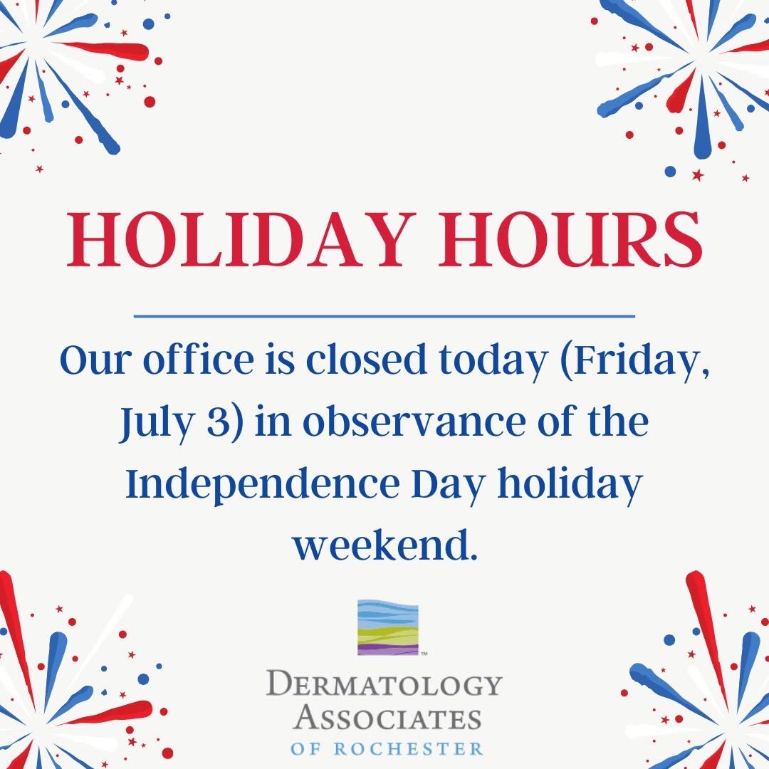 Instagram post by Dr. Joshua Weitz: Our office is closed today, Friday, June 3rd, in observance of Independence Day. Have a safe and happy holiday weekend!