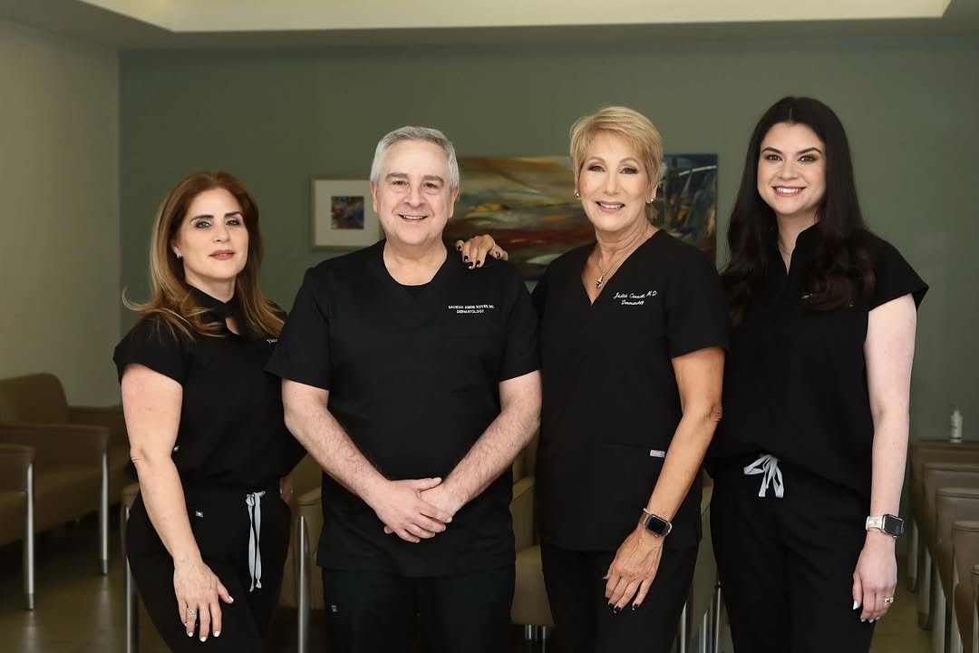 Instagram post by Dr. Judith Crowell: The Winning Team ✨️ #miamidermatology #drjudithcrowell #dermatologypa #dermatologynp #southmiami