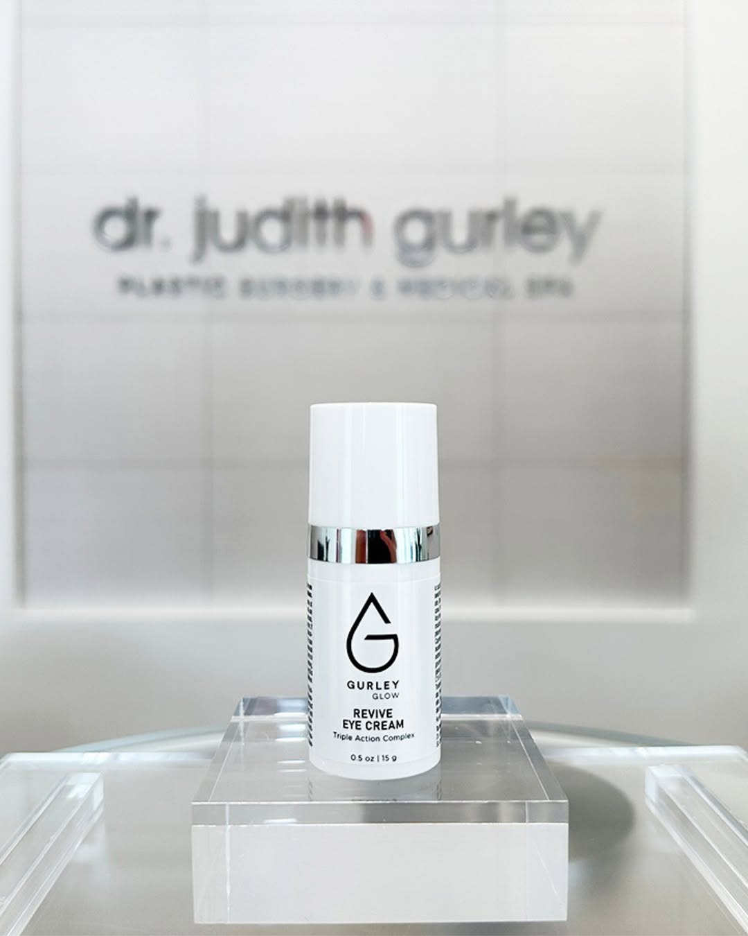 Instagram post by Dr. Judith M. Gurley: “The eyelids are some of the most delicate—and most overlooked—skin on the entire face.” I created REVIVE EYE because your eyelids deserve m…