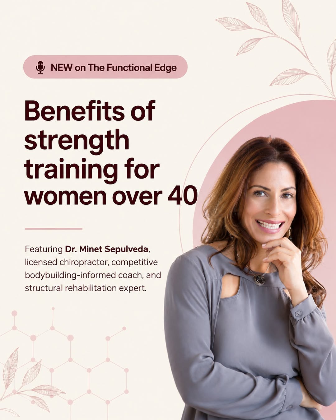 Instagram post by Dr. Julia Ward: Strong aging is not just about staying active. It is about building the body that can support you for decades. For women over 40, strength t…