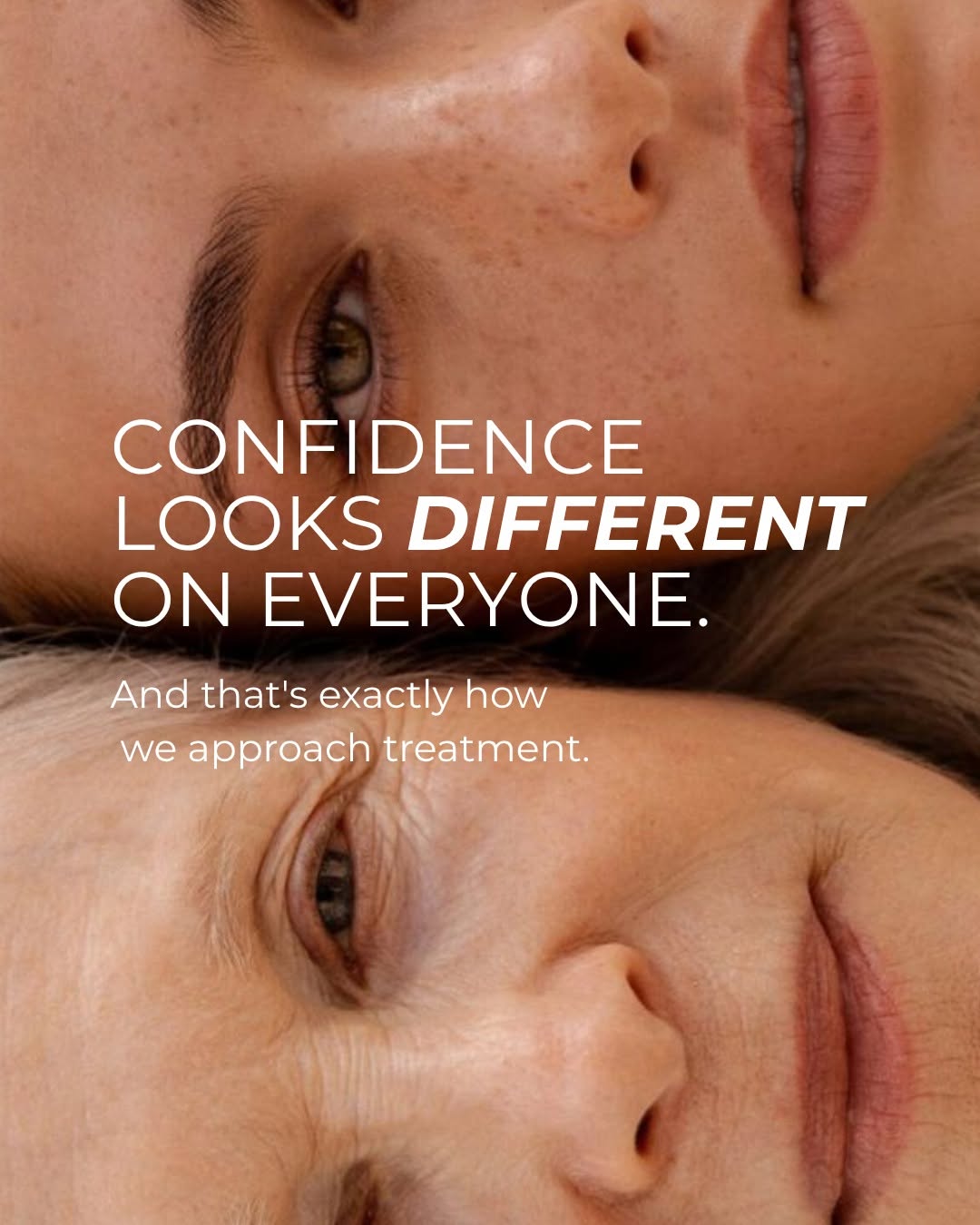 Instagram post by Dr. Julie Reil: There's no single definition of confidence. For some, it's clearer skin. For others, it's smoother legs, fewer wrinkles, balanced hormones, …