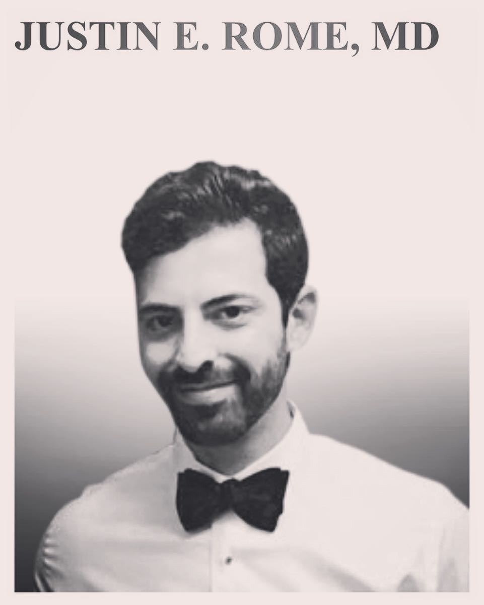 Instagram post by Dr. Justin Rome: Meet Dr Rome, founder of the Robotic Hair Restoration Center.