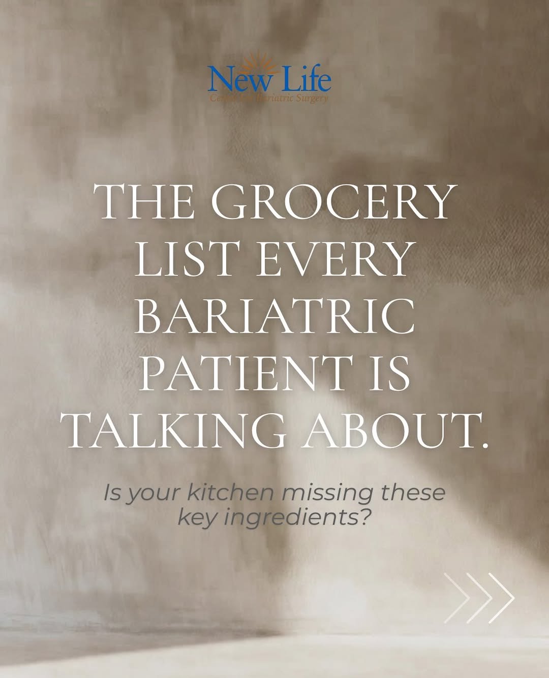 Instagram post by Dr. K. Robert Williams, Jr.: Grocery runs after bariatric surgery don’t have to be confusing. Check out this shopping list from New Life Center for Bariatric Surgery in …