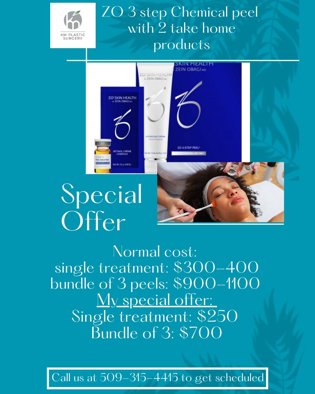 Instagram post by Dr. Kai Morimoto: Glow Up Alert! Don’t miss our exclusive chemical peel special—your skin will thank you! Book now for radiant, refreshed skin! 509-315-4415 m…