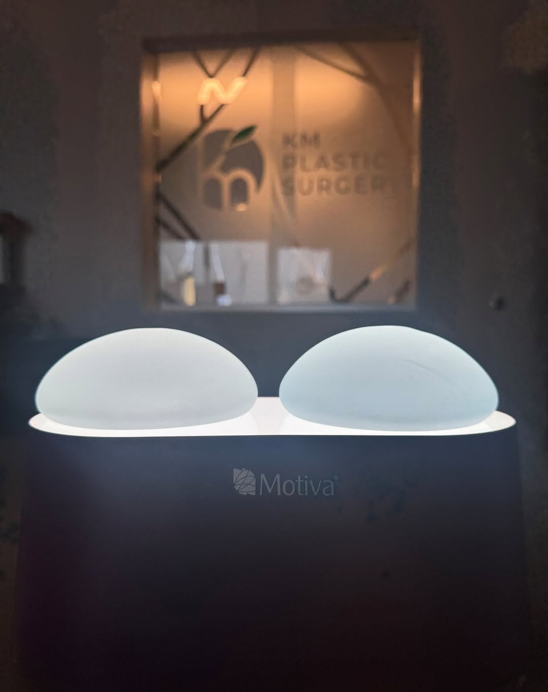Instagram post by Dr. Kai Morimoto: We’re honored to be recognized for helping so many patients choose Motiva for their breast implants! To show our appreciation, we were gifte…