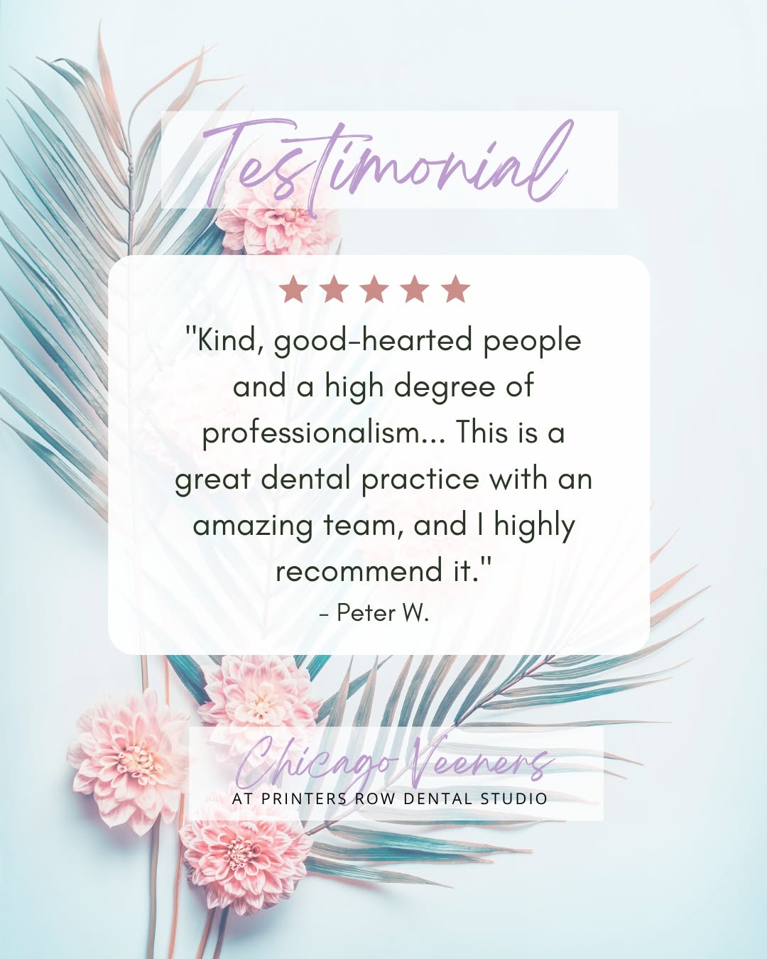 Instagram post by Dr. Kaori C. Ema: ⭐️⭐️⭐️⭐️⭐️ There's nothing more rewarding than hearing that our patients feel truly cared for. 🤍 "Kind, good-hearted people and a high degr…