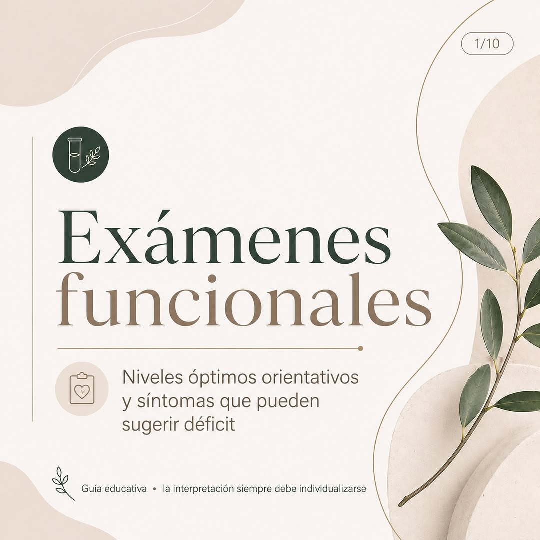 Instagram post by Dr. Karen Bravo: ¿Tus exámenes están “normales”, pero tú no te sientes bien? Muchas veces los rangos de laboratorio nos dicen si existe enfermedad, pero no s…