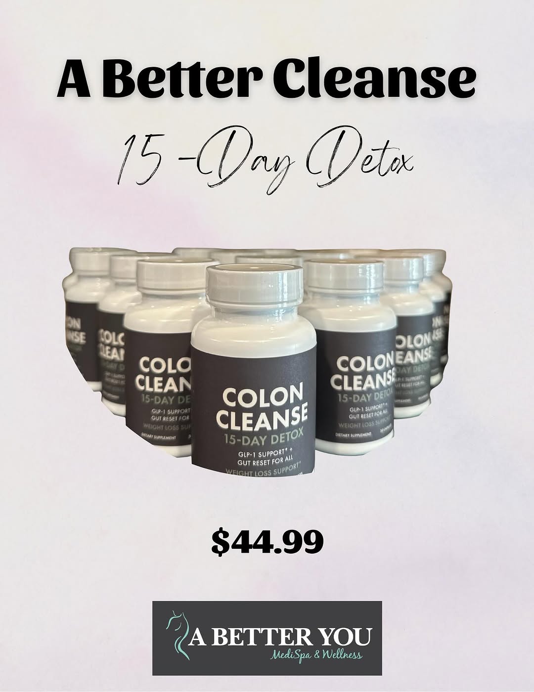 Instagram post by Dr. Karen Clarke-Bennett, DO: Your body deserves a reset. 🫶🏽 Our gentle colon cleanse helps flush toxins, ease bloating, and restore balance — so you feel lighter, clea…